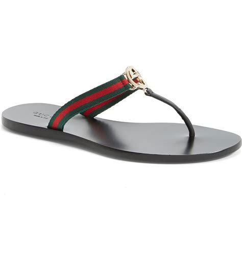 gucci thong sandals sale|Designer Flip Flops for Women .